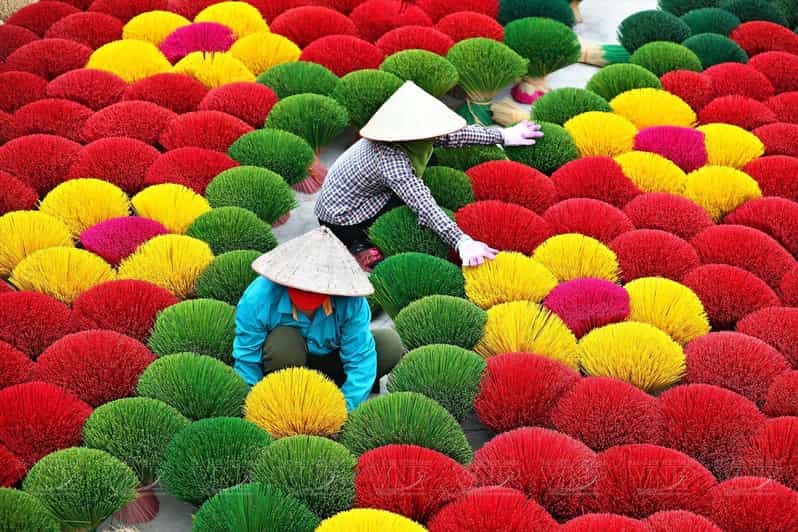 Incense Village & Hat Making Village in Hanoi Half Day Tour