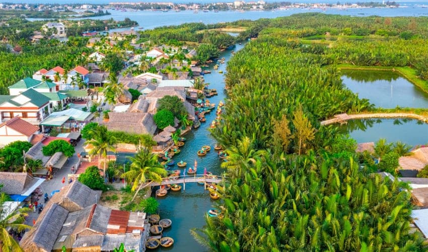BAY MAU COCONUT FOREST IN HOI AN 